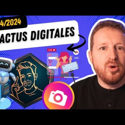 Deepfakes des LePen, Nudité sur Instagram, IA et Microsoft : Le Web en Ébullition | Actus Tech 15/04 cover