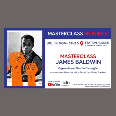 Masterclass James Baldwin cover