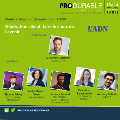 Table Ronde - Génération Climat : Faire le choix de l’avenir cover