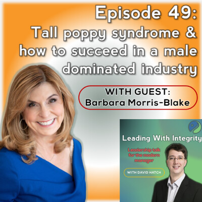 Ep.49: Tall poppy syndrome & how to succeed in a male dominated industry with Barbara Morris-Blake cover