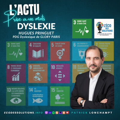 DYSLEXIE / Hugues Pinguet PDG dyslexique  de GLORY PARIS cover
