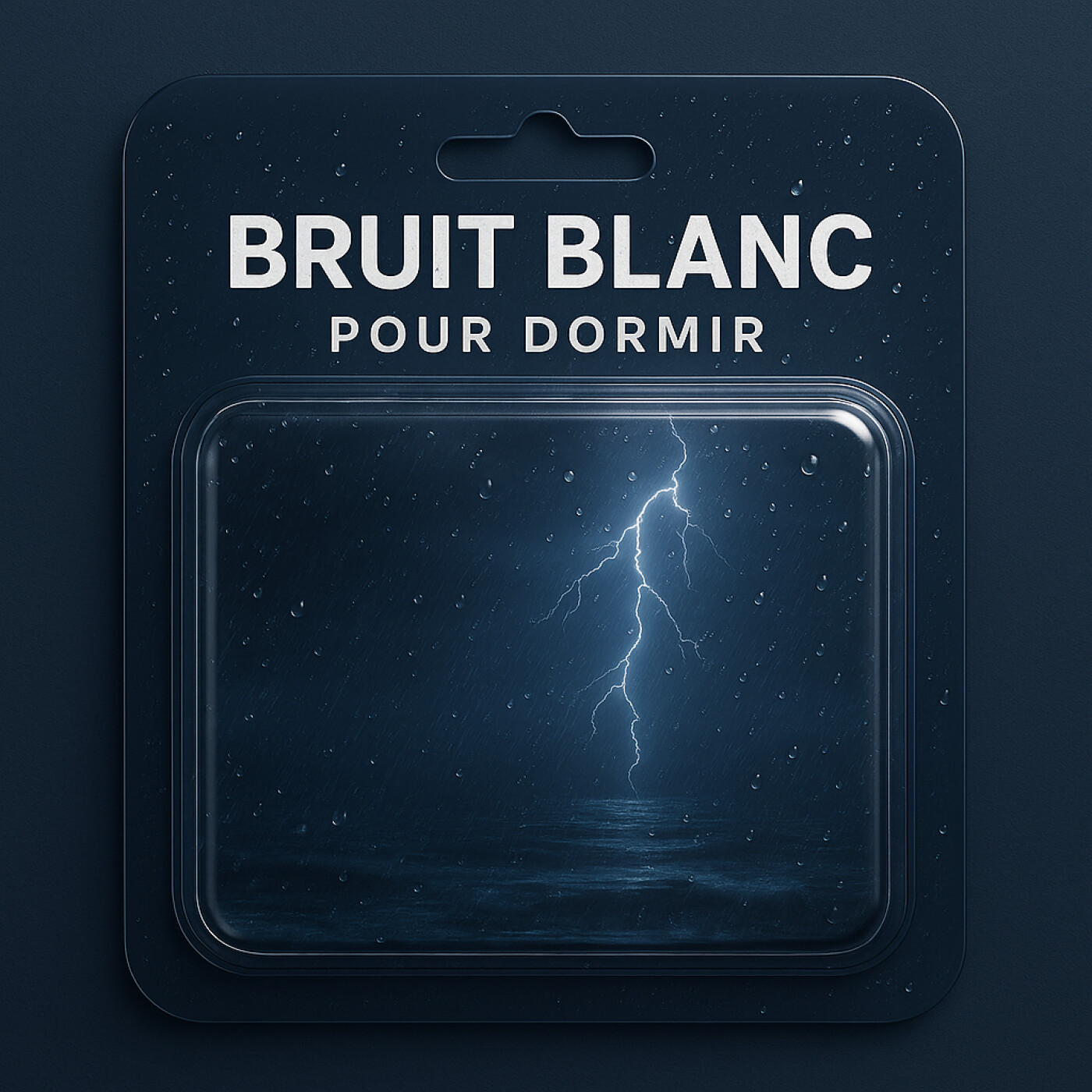 1 Heure pour DORMIR avec les orages et Tonnerre ⛈️ Bruit Blanc ASMR