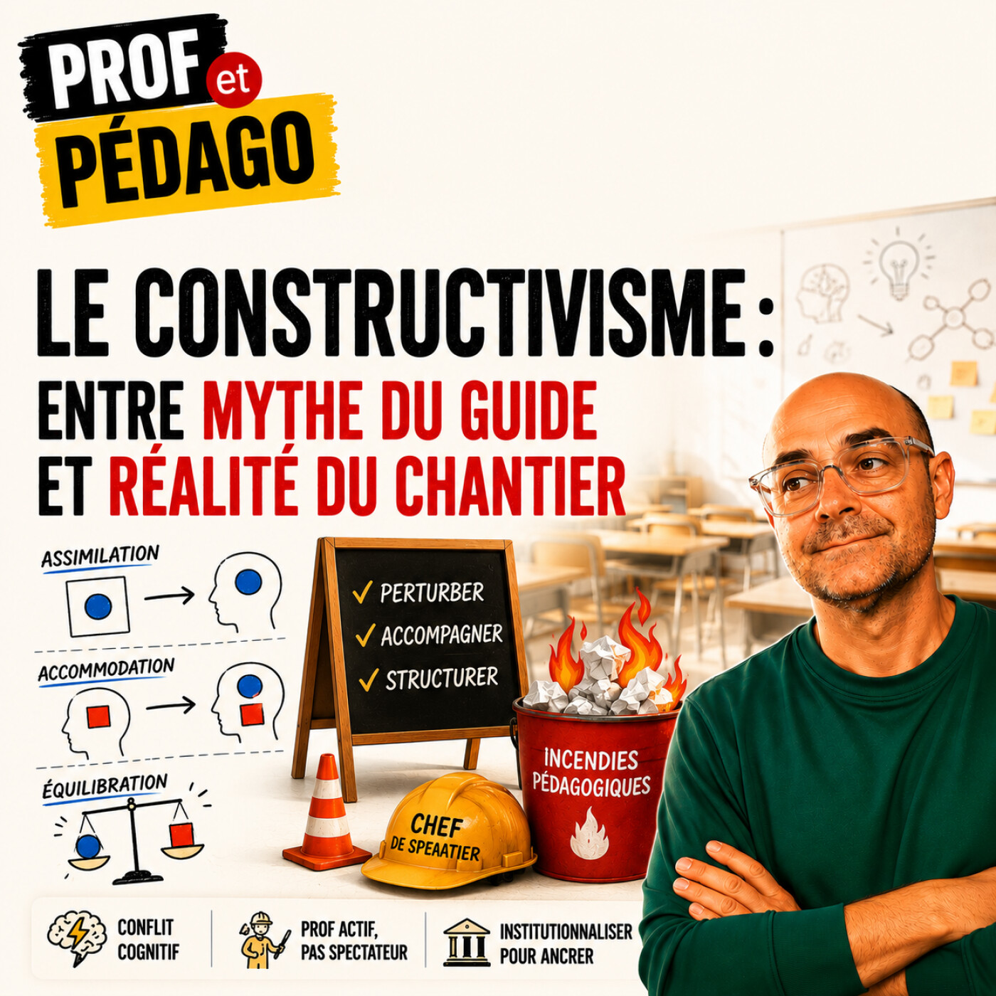 Comment appliquer le constructivisme en gestion de classe pour devenir enseignant sans s'épuiser episode artwork