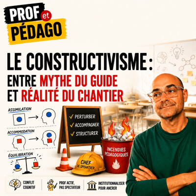 Comment appliquer le constructivisme en gestion de classe pour devenir enseignant sans s'épuiser cover