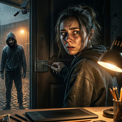 The Watcher in my Courtyard - True Horror Story cover