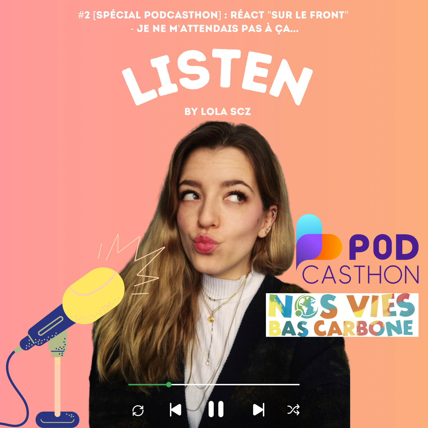 #2 [SPÉCIAL PODCASTHON ❤️] : Réact "SUR LE FRONT" - Je ne m'attendais pas à ça... episode artwork