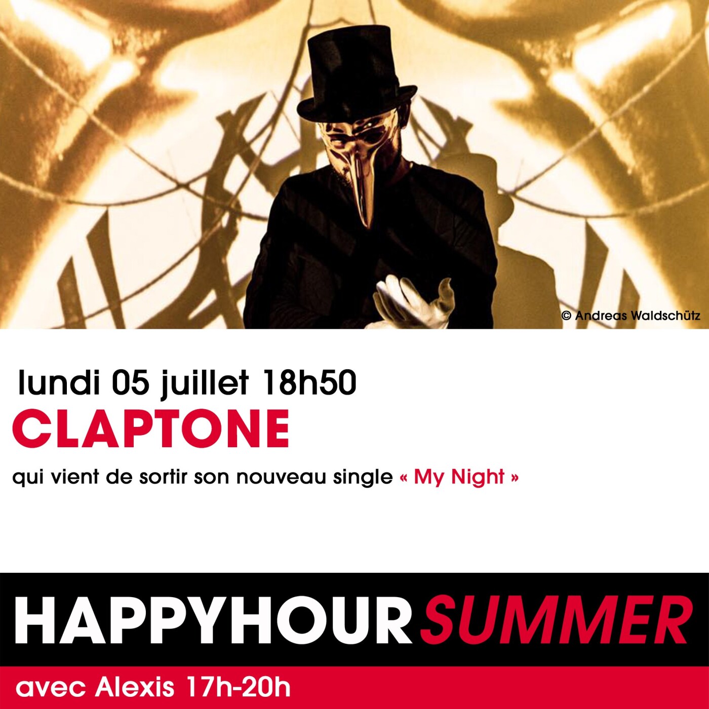 L'INTERVIEW DE CLAPTONE DANS L'HAPPY HOUR FG