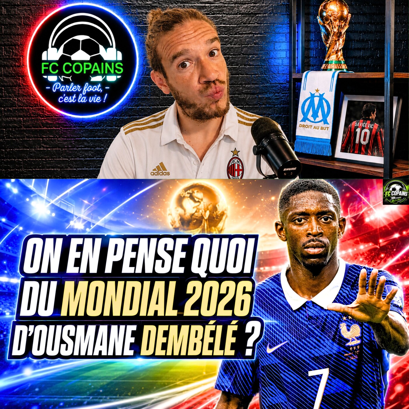 Débat Coupe du Monde 2026 - Le Mondial 2026 d'Ousmane Dembele on en pense quoi ? episode artwork