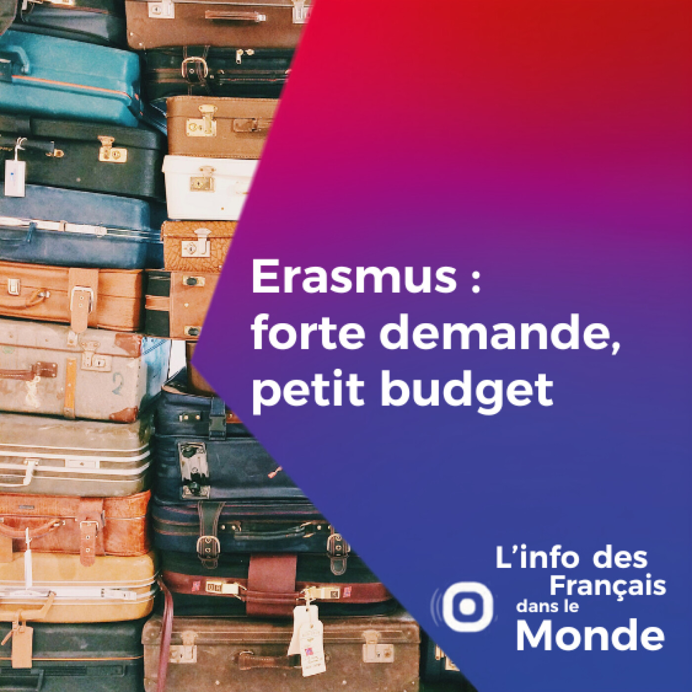 Erasmus : forte demande, petit budget
