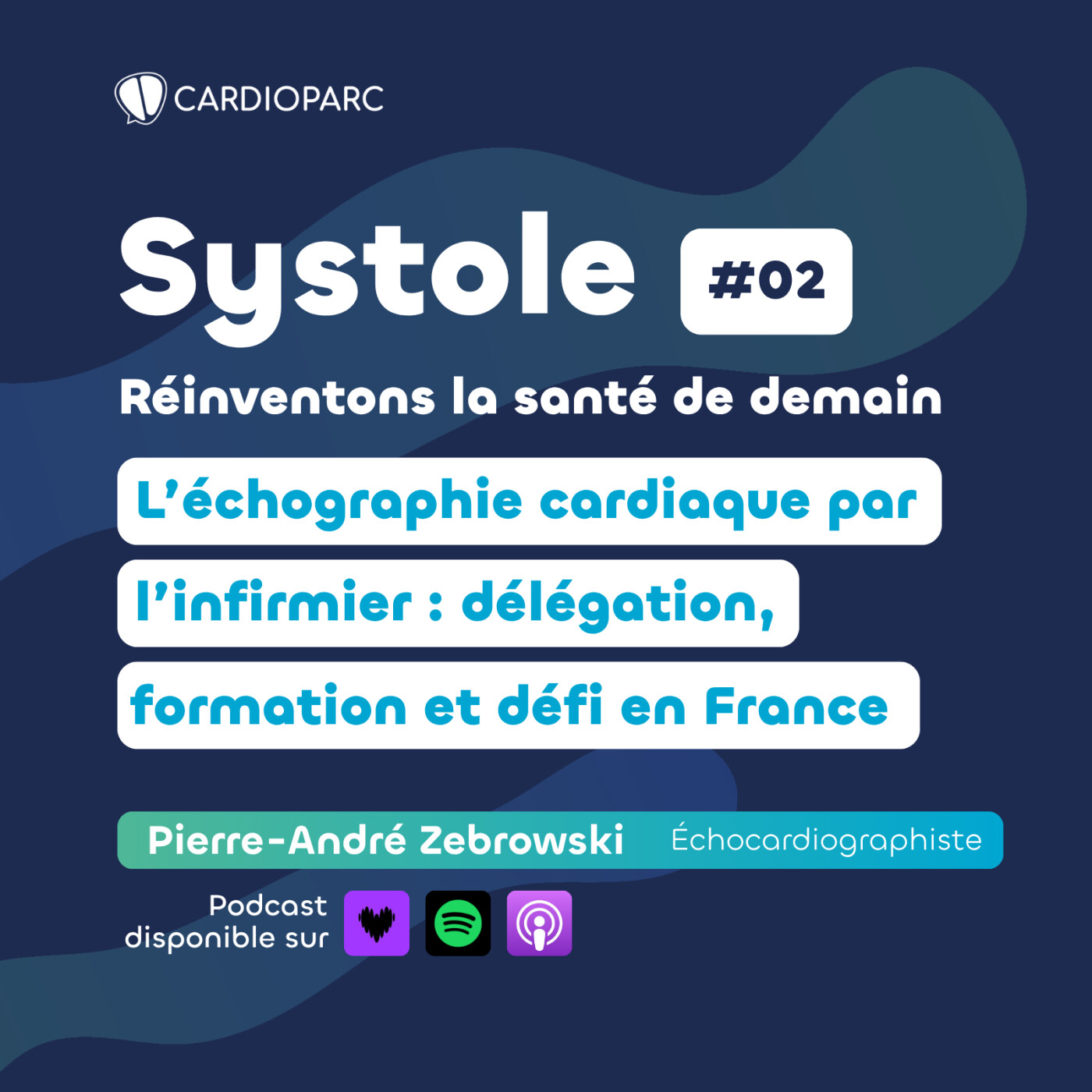 Échographie cardiaque par l’infirmier : délégation, formation et défi en France - Pierre-André Zebrowski episode artwork
