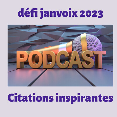 Défi janvoix 2023 citation inspirante cover