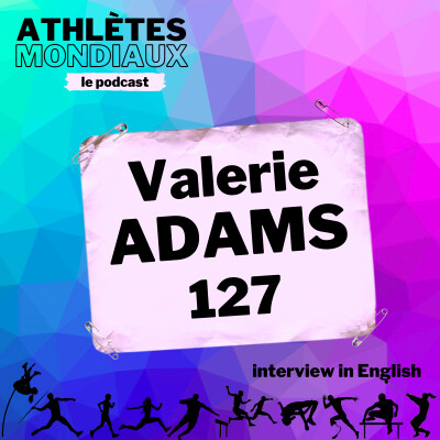 #127 Valerie Adams [EN] - The remarkable story of a track and field legend cover