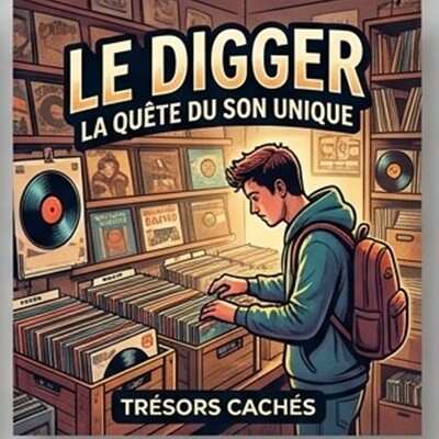 FG MUSIC STORY – LE VINYLE DANS LA CULTURE ÉLECTRO : LE DIGGER cover