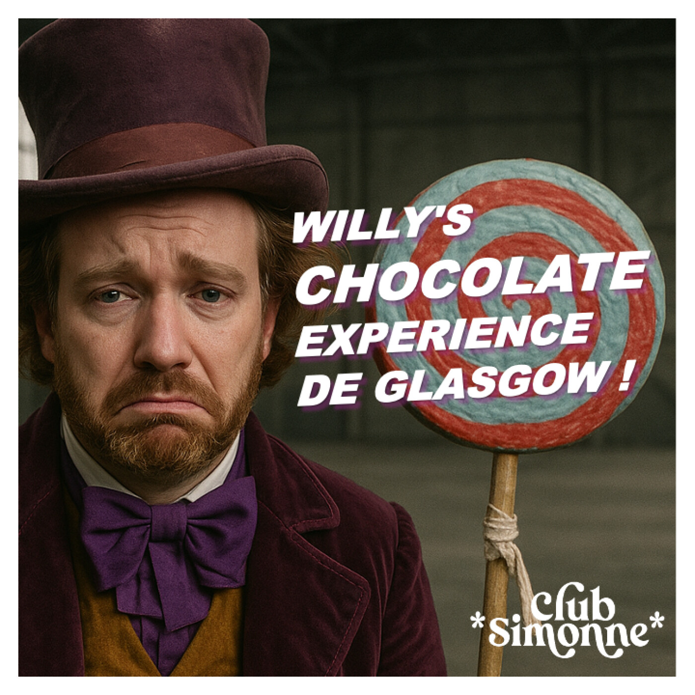 Willy's Chocolate Experience de Glasgow episode artwork