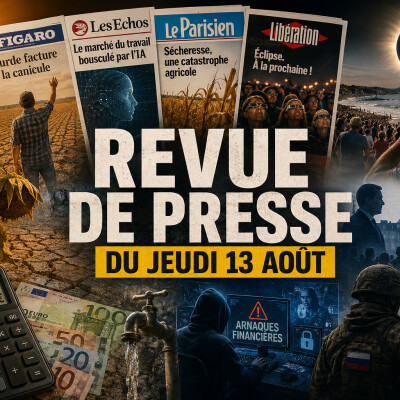 Revue de presse du 13 août cover