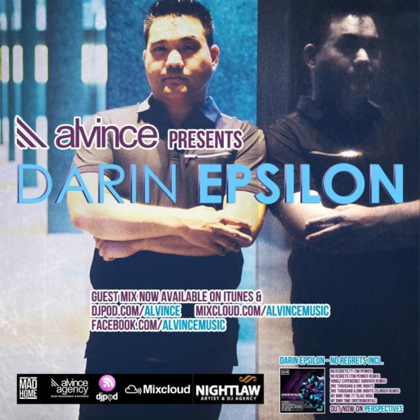 Guest #220 - Darin Epsilon "NO REGRETS MINI-ALBUM OUT NOW ON PERSPECTIVES DIGITAL" FR PROMO MIX (Perspectives Digital - Chicago - US) episode artwork