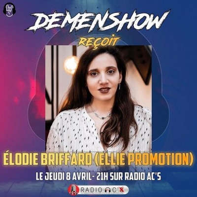"Demenshow" du 08/04/21. Guest : Elodie Briffard cover