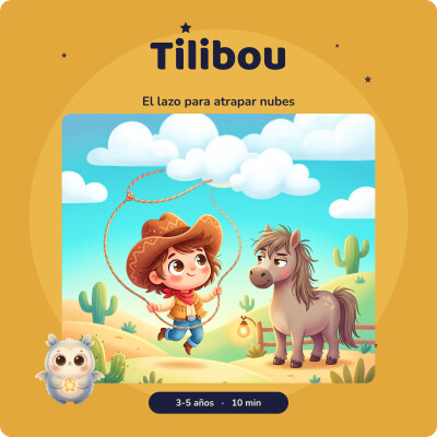 Cassie · El lazo para atrapar nubes · una aventura del Lejano Oeste · cuento para dormir · historia relajante para niños · podcast infantil cover