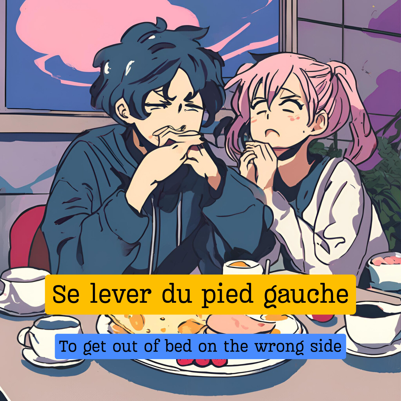 Expression française : de mauvaise humeur ? "Se lever du pied gauche"