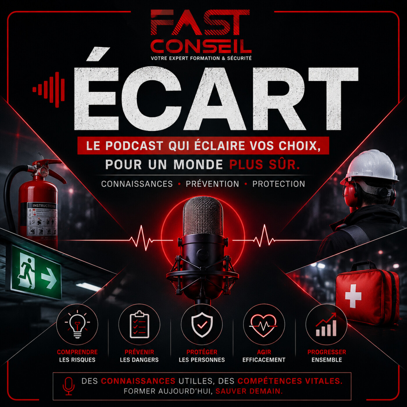 ÉCART – Épisode #1 LE FEU : COMPREHENSION ET ENJEUX episode artwork