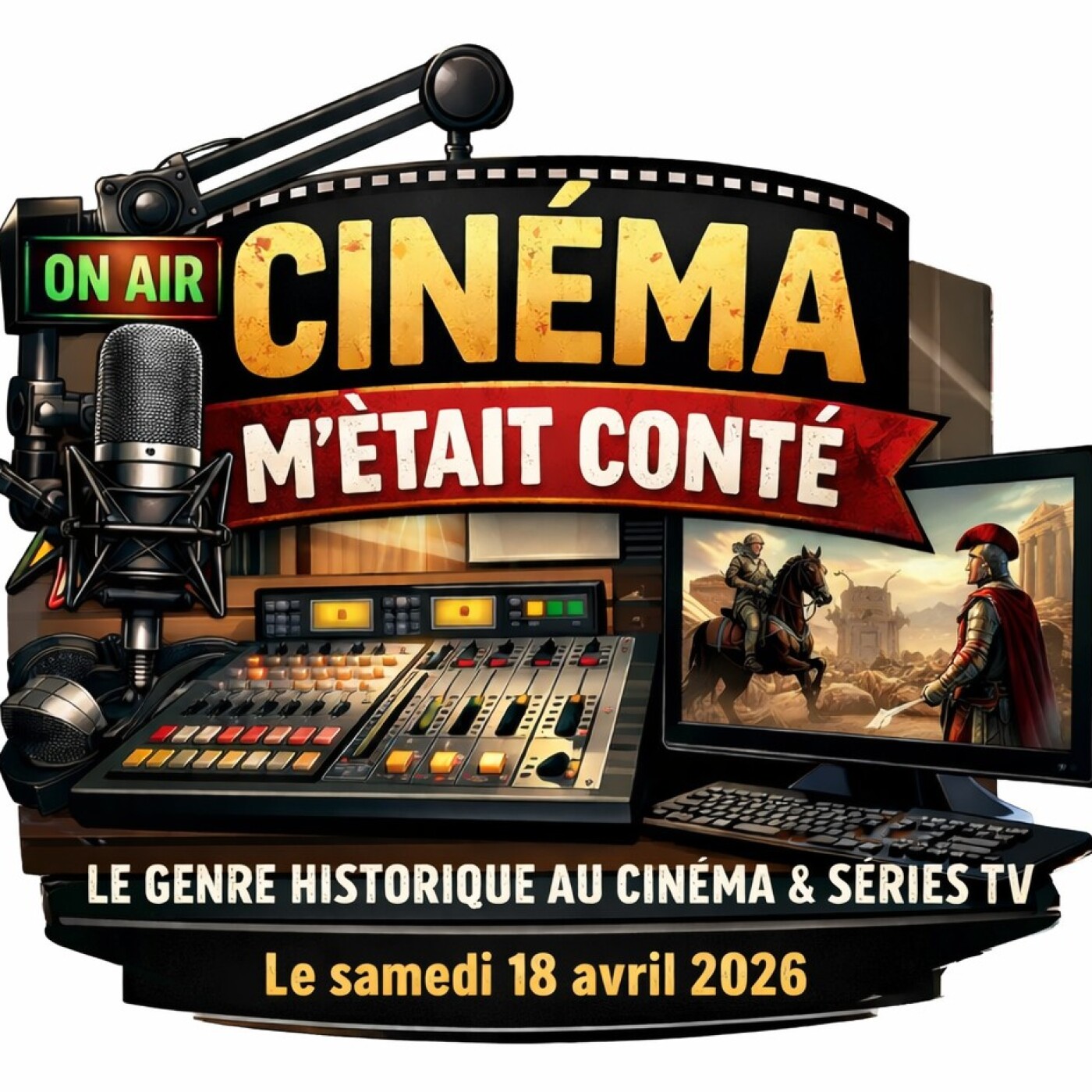 Comment le 7ème art et les séries télé racontent l’histoire - épisode 1