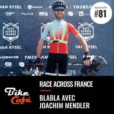 Joachim Mendler sur la Race Across France cover