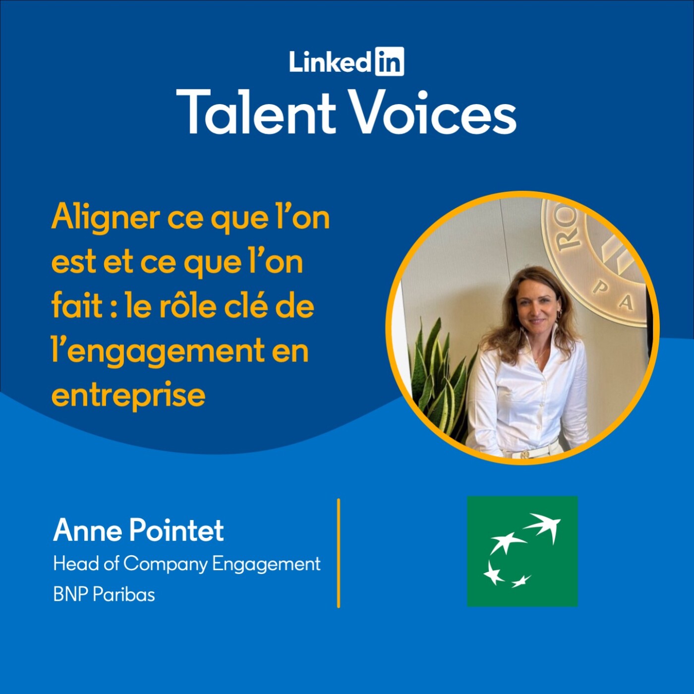 #24 Aligner ce que l’on est et ce que l’on fait : le rôle clé de l’engagement en entreprise, avec Anne Pointet, Head of Company Engagement B #24 Aligner ce que l’on est et ce que l’on fait : le rôle clé de l’engagement en entreprise, avec Anne Pointet, Head of Company Engagement B