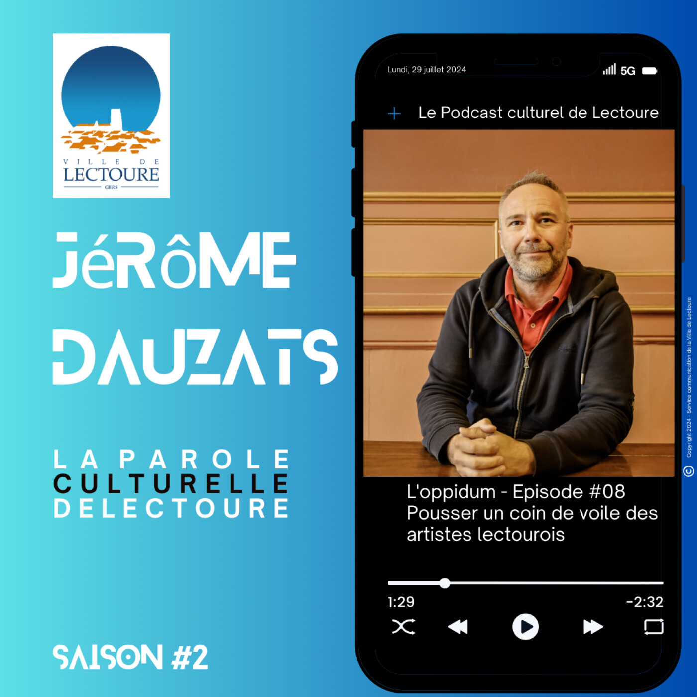 Jérôme Dauzats, directeur de l’office de tourisme Gascogne Lomagne episode artwork