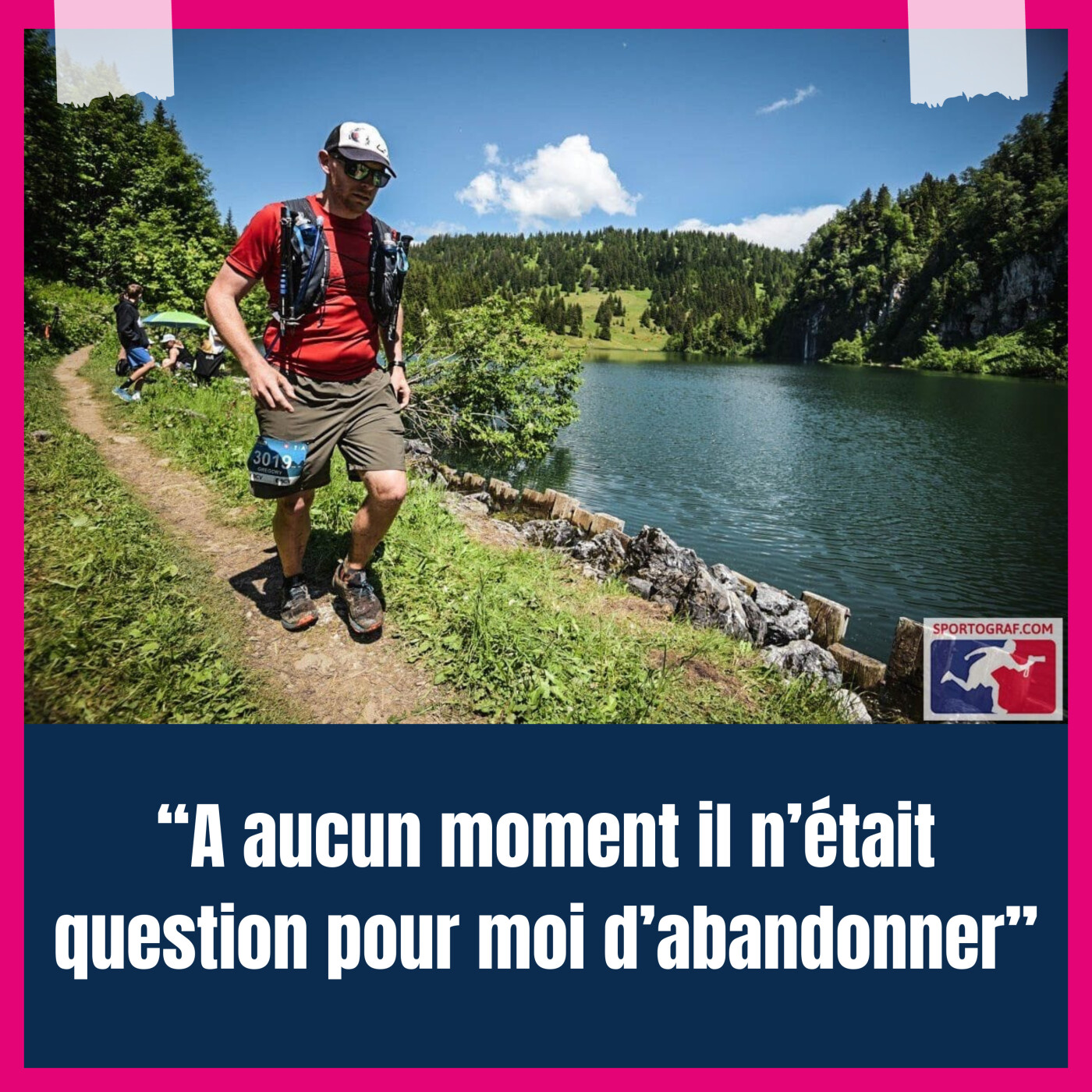 Coureur du dimanche 02 / Grégory James - A aucun moment, il n'était question pour moi d'abandonner! episode artwork