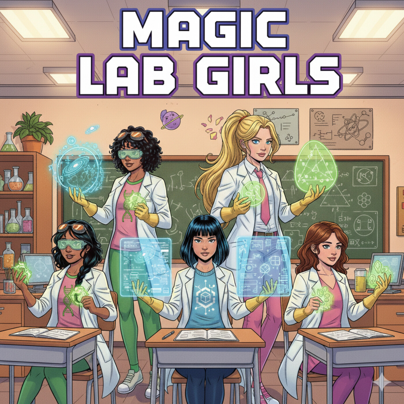 The Magic Lab Girls