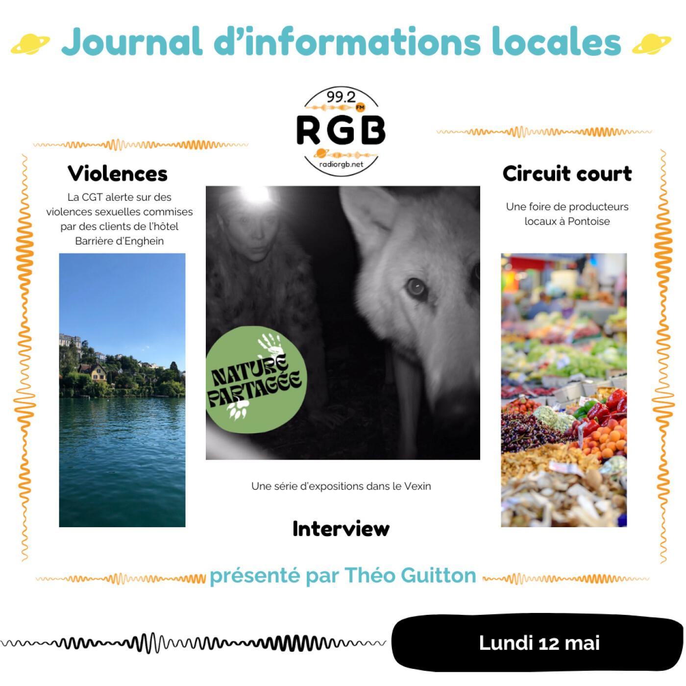Le journal d\'informations locales - Radio RGB Cergy-Pontoise
