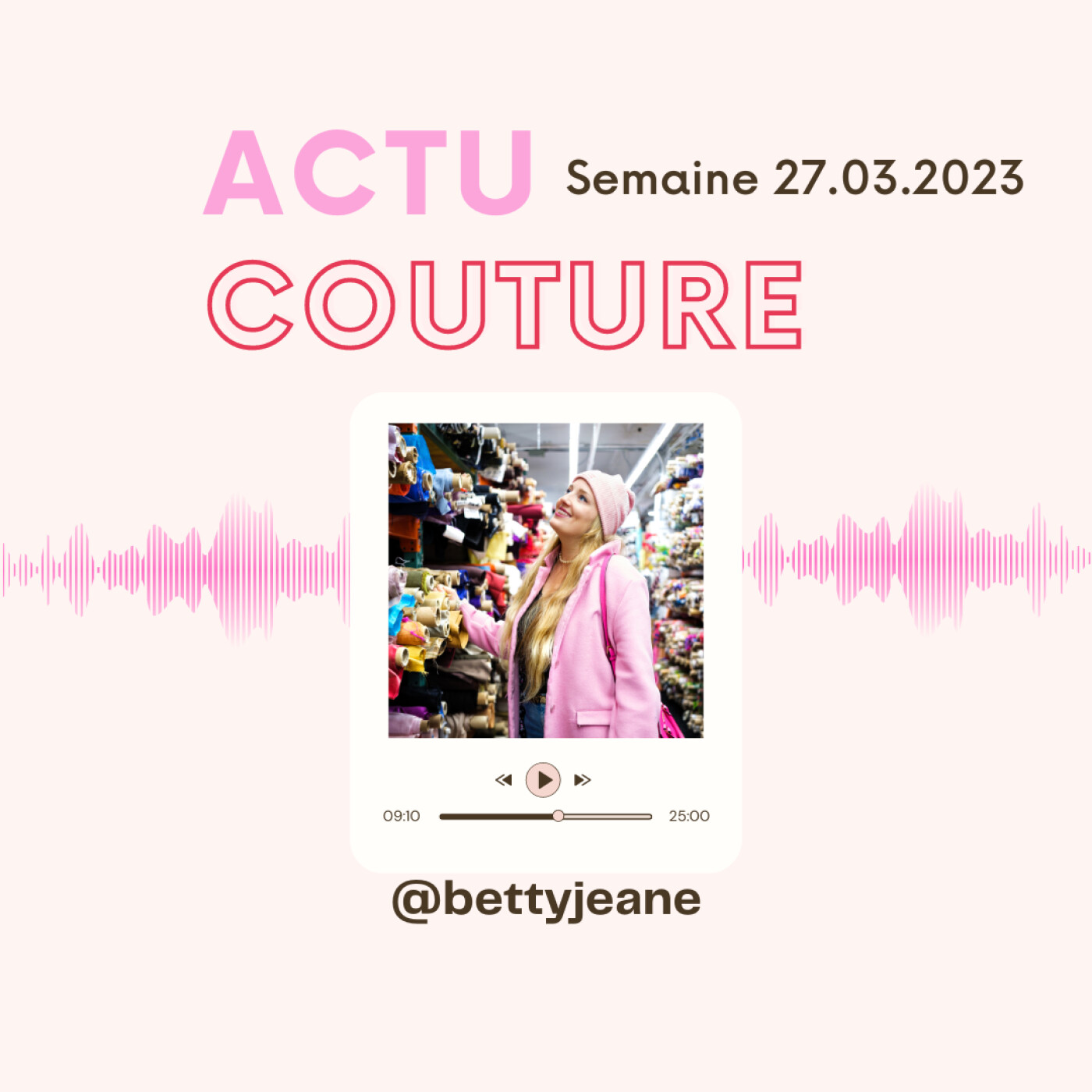 Betty Jeane Actu couture