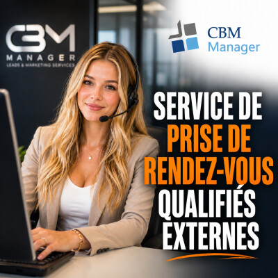 Service de prise de rendez-vous qualifiés externes cover