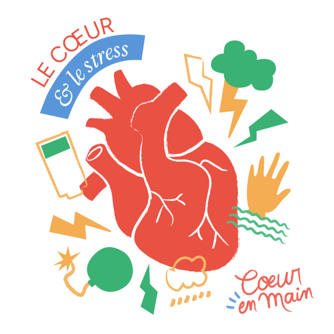 Le cœur & le stress