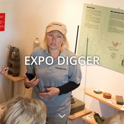 Tavannes: visite à l’expo Digger avec Béatrice Guerne et Farah Bersier cover