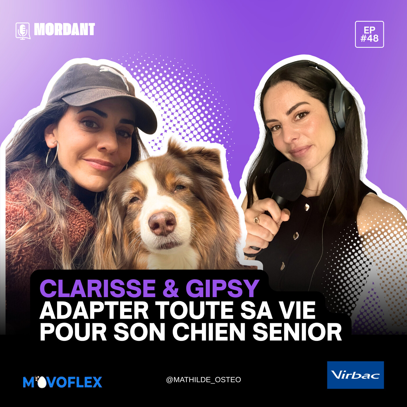 #48 - Clarisse & Gipsy : Adapter toute sa vie pour son chien senior episode artwork