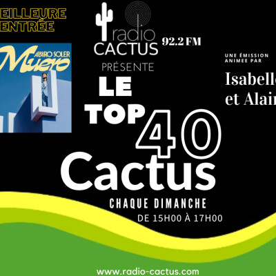 Top 40 Cactus du 01 octobre 2023 cover