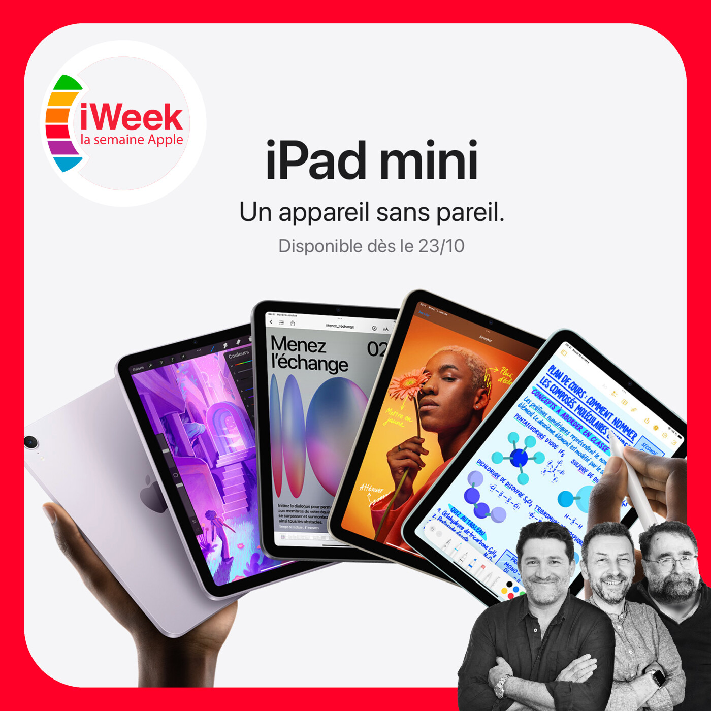 cover of episode L'iPad mini 7 officialisé par Apple : valait-il la peine d'attendre trois ans ?