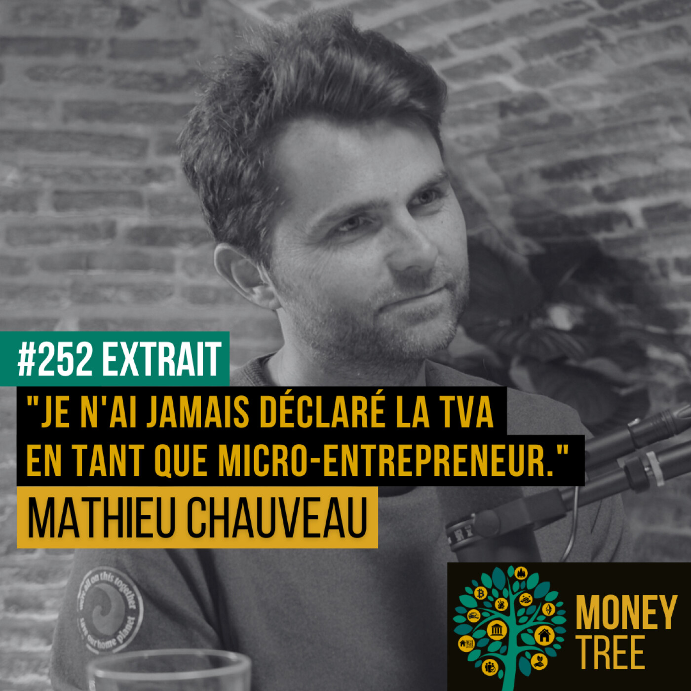 "Je n'ai jamais déclaré la TVA en tant que micro-entrepreneur." [Extrait Mathieu Chauveau]
