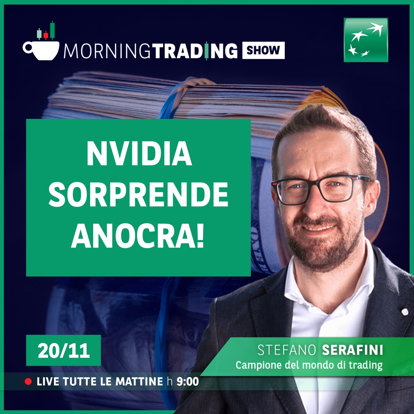 NVIDIA sorprende ANCORA! - Morning Trading Show episode artwork