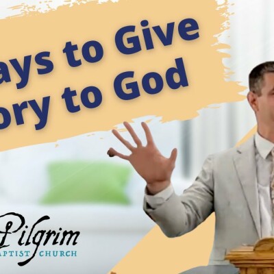 5 Ways to Give Glory to God Romans 3:23 cover