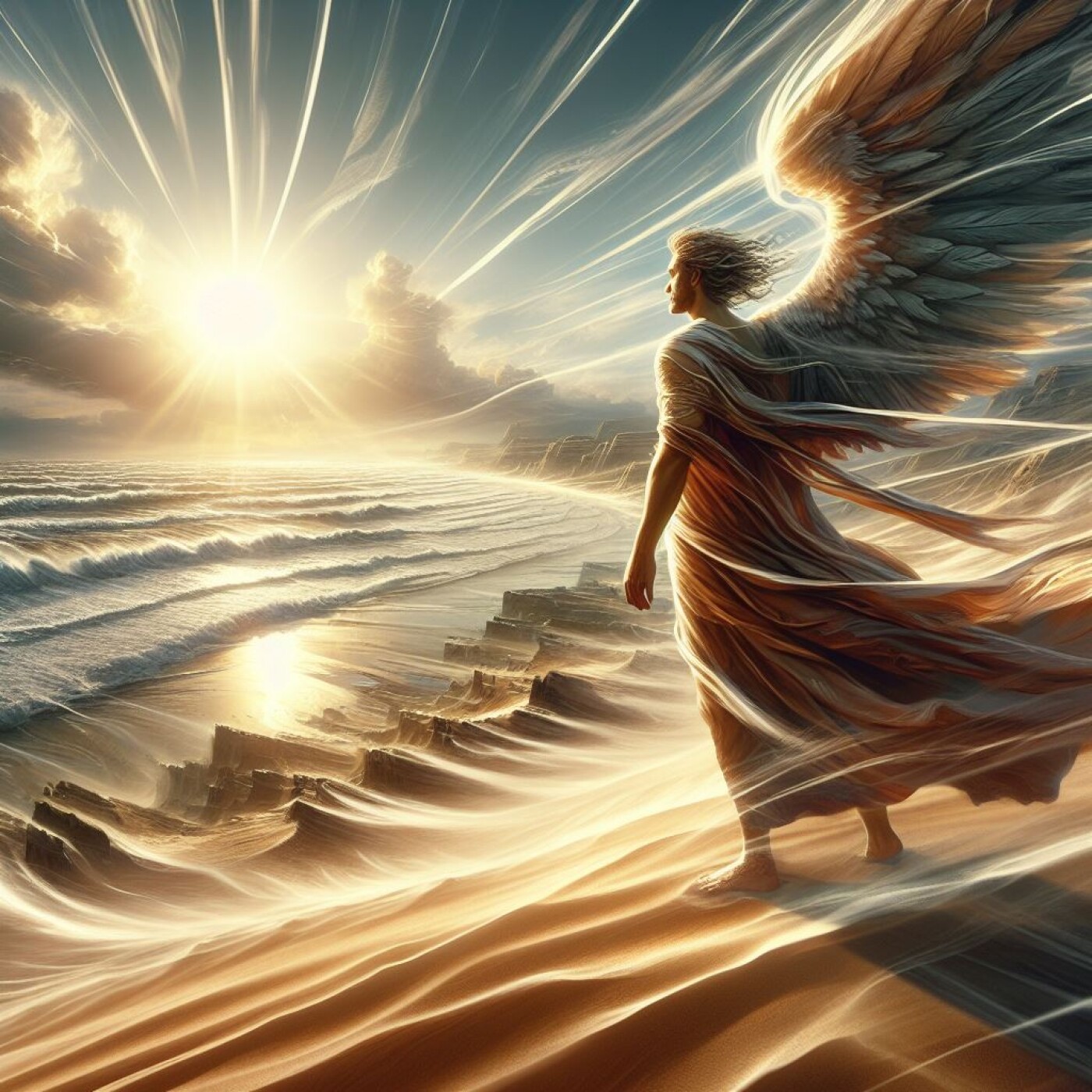 Vivez dans mon souffle, qui éveille et construit le monde de l’immortalité - Archange Raphaël Psaume 48