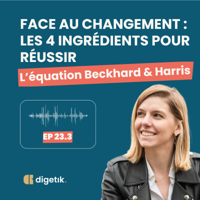 Face au changement : L’équation de Beckhard et Harris - les 4 ingrédients pour réussir cover
