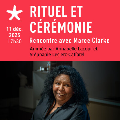 Les rendez-vous du salon de lecture : Rituel et Cérémonie: rencontre avec l’artiste Maree Clarke cover