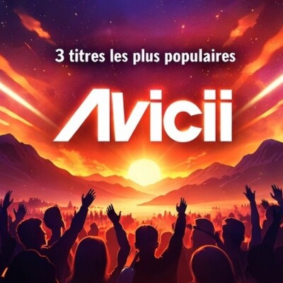 LES 3 TITRES LES PLUS POPULAIRES D’AVICII cover