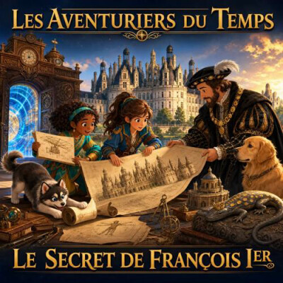 Les Aventuriers du Temps - S01E04 - Le Secret de François Ier cover