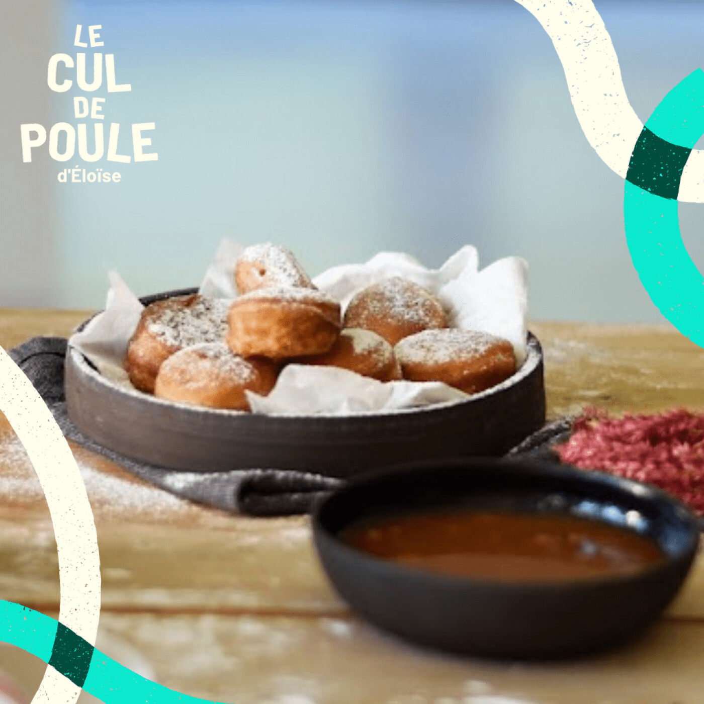 #18 - Mini-donuts & caramel vanille salé fumé