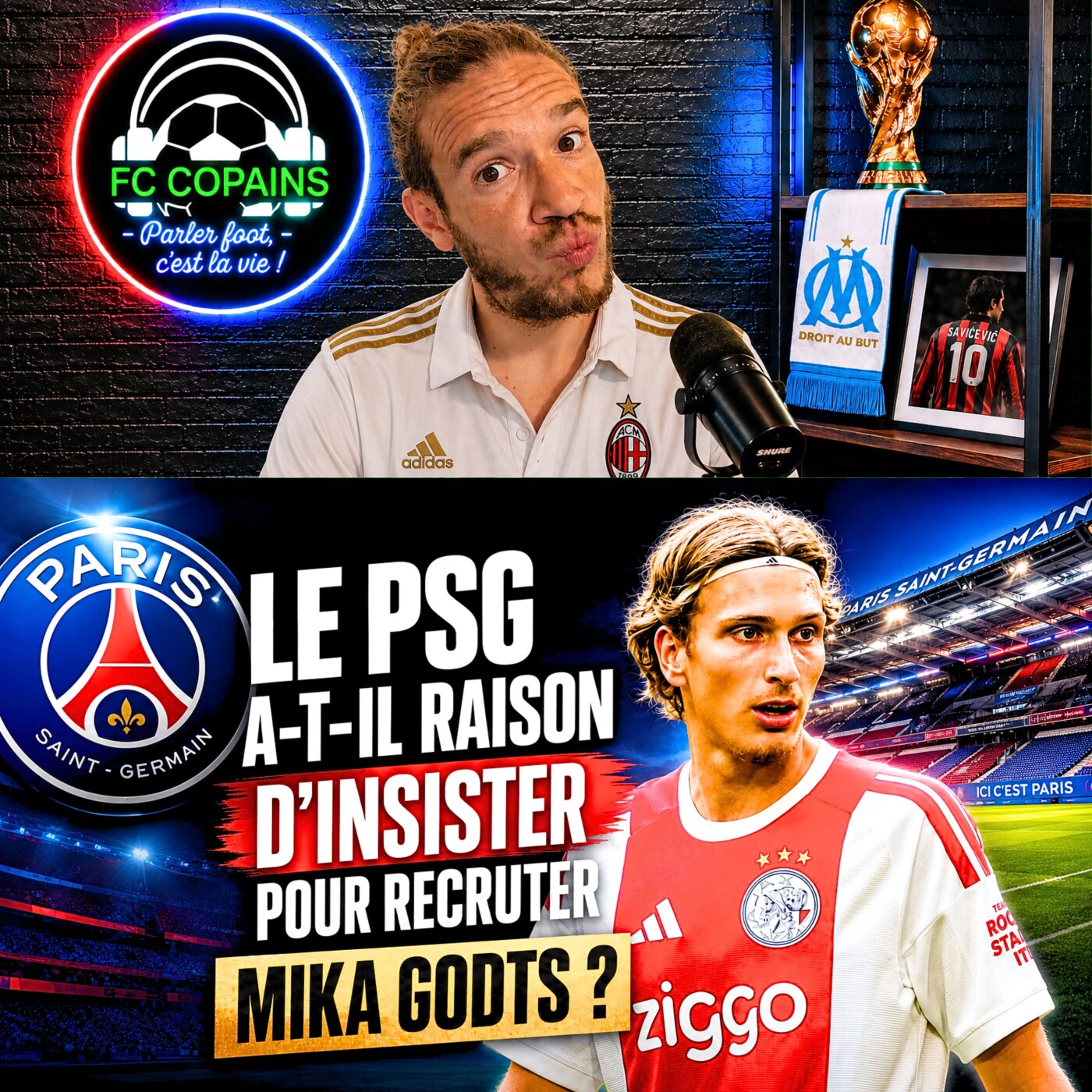 Débat Mercato - Le PSG a-t-il raison d’insister sur Mika Godts ?