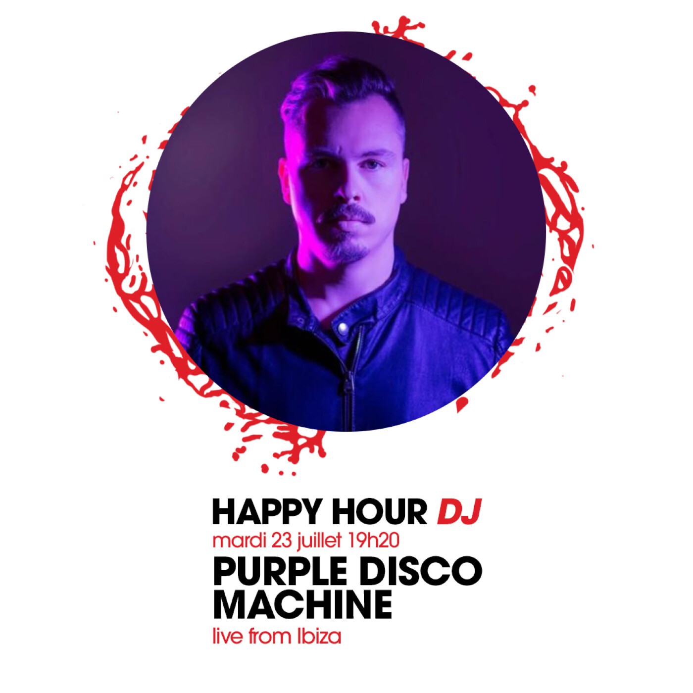 HAPPY HOUR DJ : PURPLE DISCO MACHINE