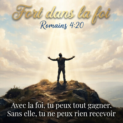 FORT DANS LA FOI… cover